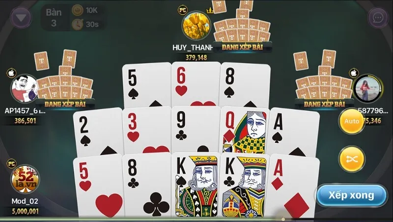 Kinh nghiệm khi chơi game bài Mậu Bính