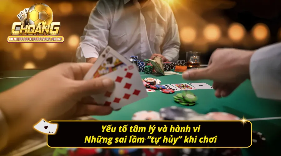 Vén Màn Bí Mật: Tại Sao Chơi Casino Luôn Thua? Những sai lầm mắc phải khi chơi casino tại Choáng Club