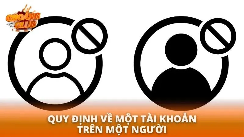 Cổng game đưa ra quy định rõ ràng về việc một người chơi chỉ được tạo một tài khoản