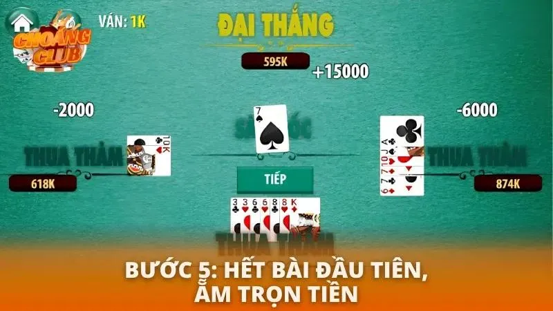 Hết bài đầu tiên, ẵm trọn tiền