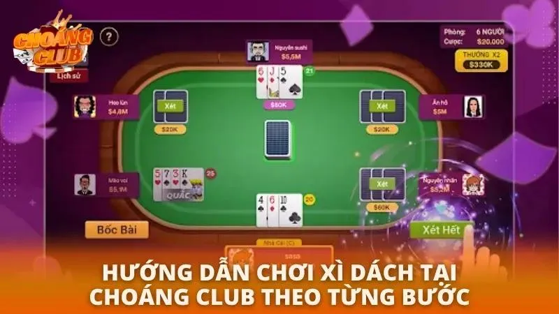 Hướng dẫn nhập cuộc xì dách chuẩn cho người mới